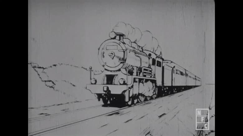 Backdrop from Taro's Toy Train