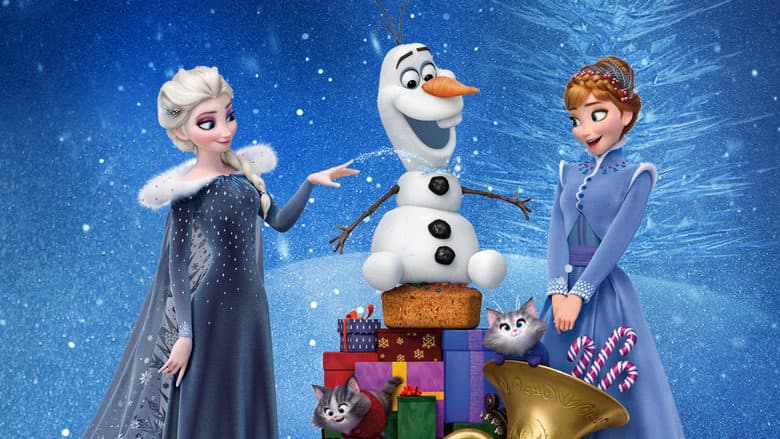 Backdrop from Olaf's Frozen Adventure