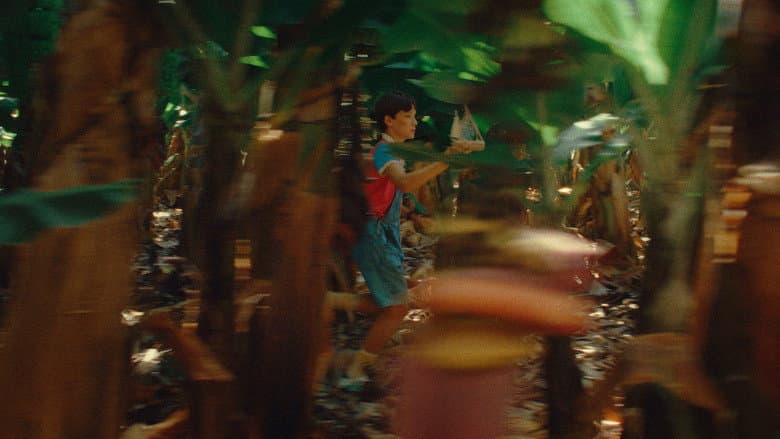 Backdrop from The wandering island