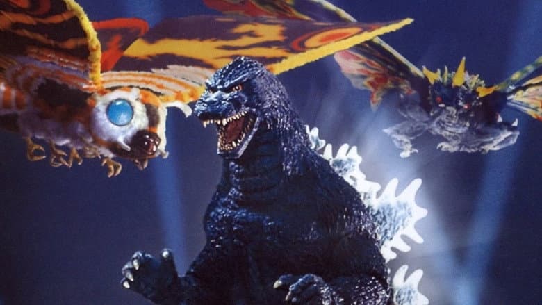 Backdrop from Godzilla vs. Mothra
