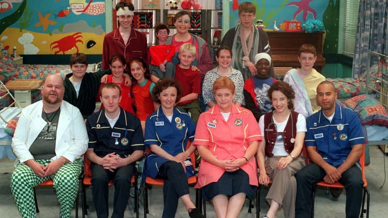 Backdrop from Children's Ward