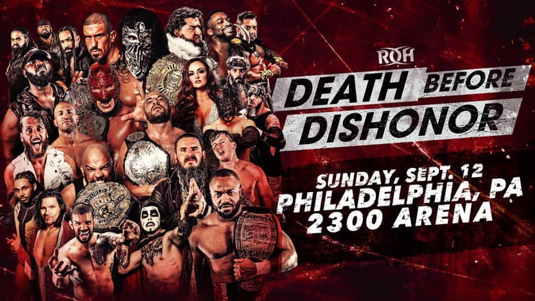 Backdrop from ROH: Death Before Dishonor XVIII