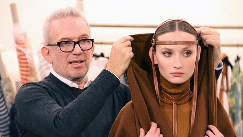 Backdrop from Jean-Paul Gaultier travaille