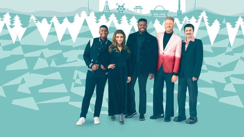 Backdrop from Pentatonix: Around the World for the Holidays