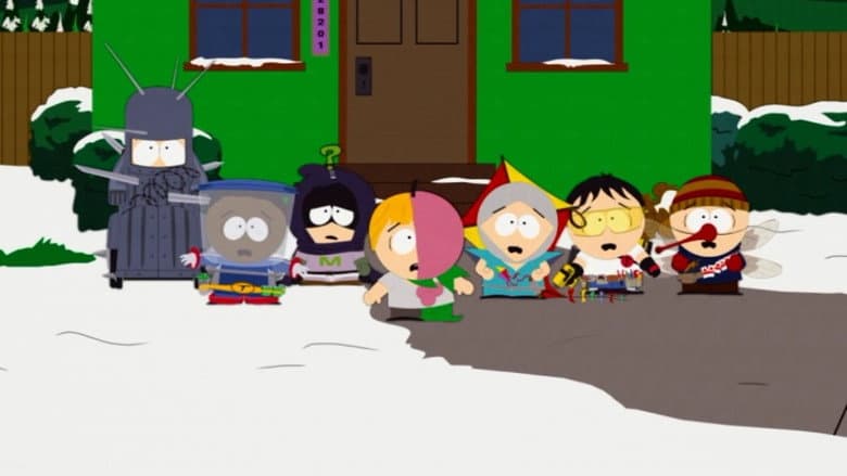 Backdrop from South Park: Coon and friends