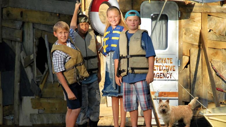 Backdrop from Boathouse Detectives