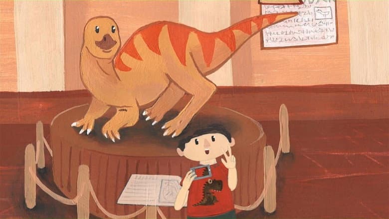 Backdrop from Dinosaur Day