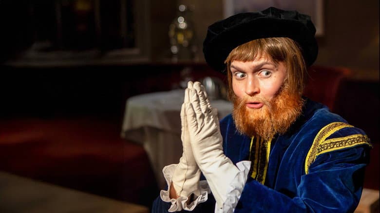 Backdrop from Gustav Vasa - the musical