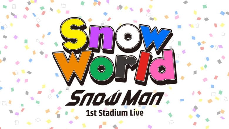 Backdrop from Snow Man 1st Stadium Live Snow World