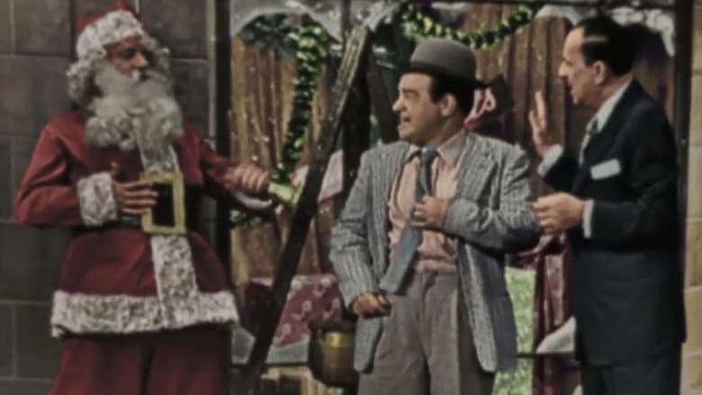 Backdrop from Abbott and Costello Christmas Show
