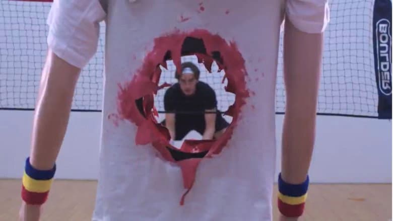 Backdrop from Volley Joe Spikes Again
