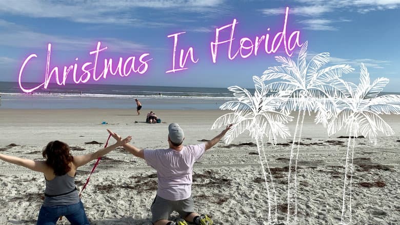 Backdrop from Christmas In Florida