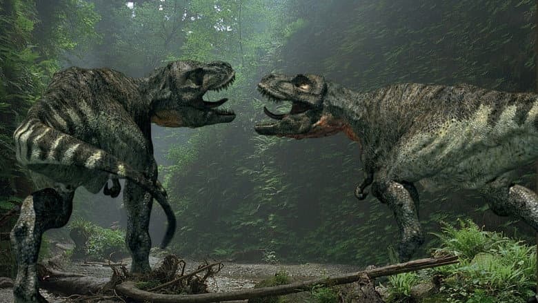 Backdrop from Walking with Dinosaurs