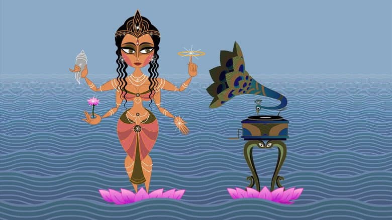 Backdrop from Sita Sings the Blues