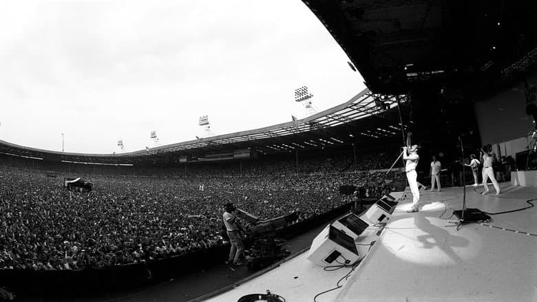 Backdrop from Queen: Live Aid