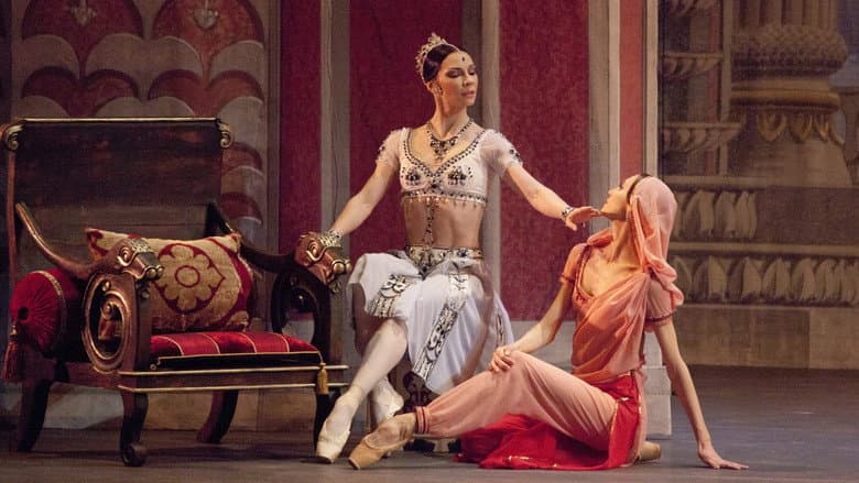 Backdrop from Bolshoi Ballet: La Bayadère