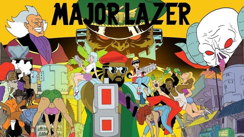 Backdrop from Major Lazer