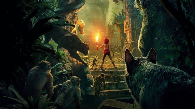Backdrop from The Jungle Book