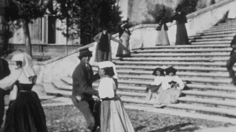 Backdrop from Danse des Ciociari