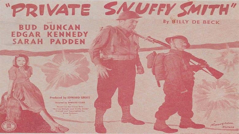 Backdrop from Private Snuffy Smith