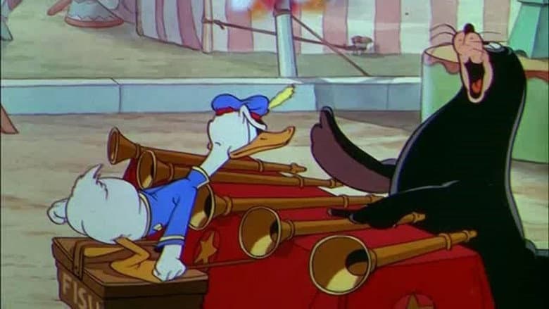 Backdrop from Mickey's Circus