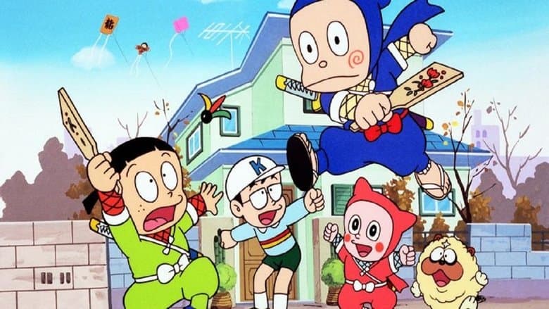 Backdrop from Ninja Hattori-kun