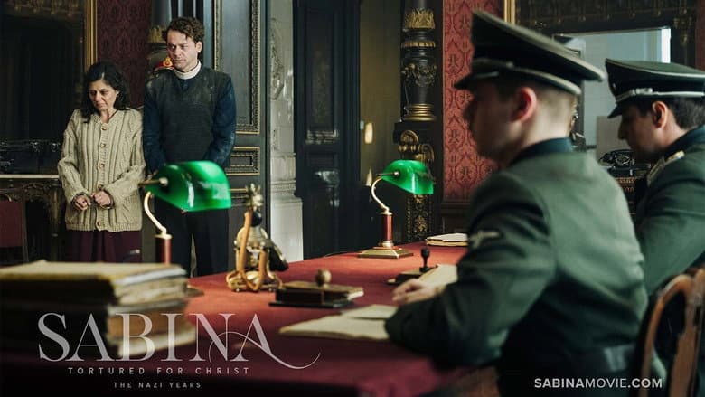 Backdrop from Sabina: Tortured for Christ, the Nazi Years