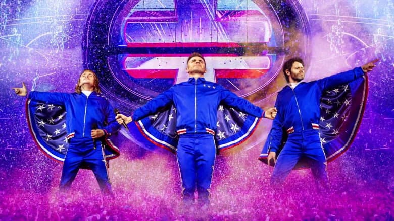 Backdrop from Take That: Odyssey - Greatest Hits Live