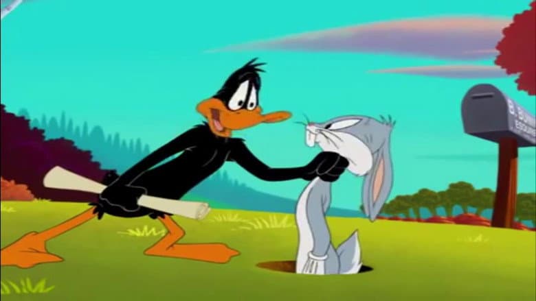 Backdrop from Daffy Duck for President