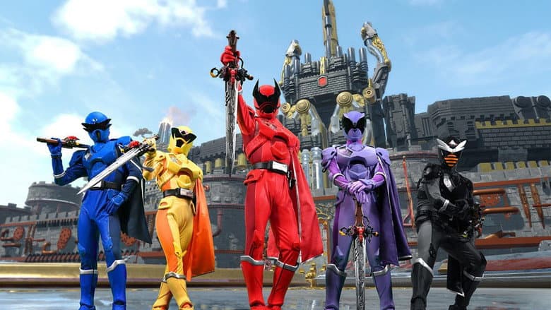 Backdrop from Ōsama Sentai Kingu-Ōjā