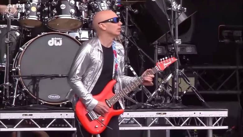 Backdrop from Joe Satriani - Hellfest 2016