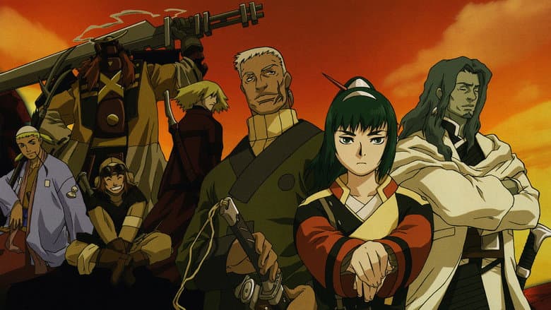 Backdrop from Samurai 7