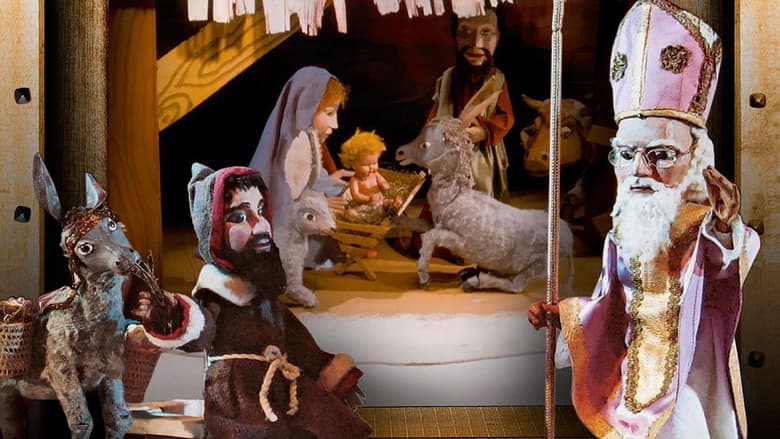Backdrop from Augsburger Puppenkiste - Wie das Eselchen das Christkind suchte