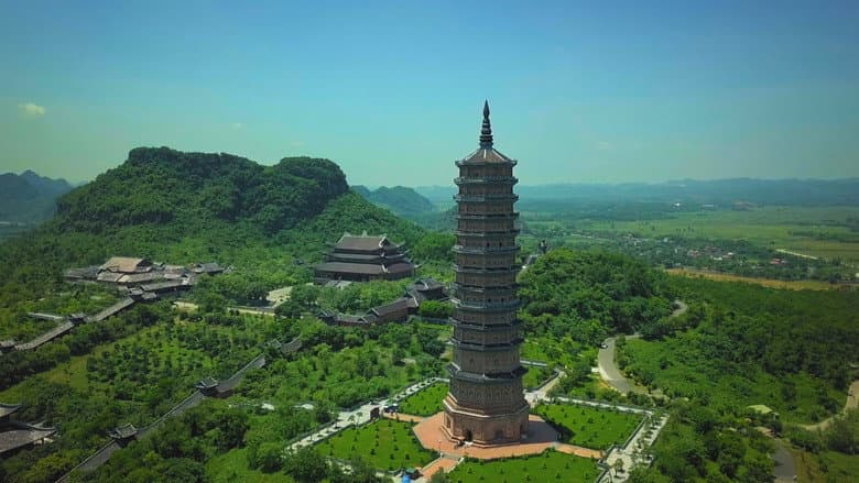 Backdrop from Vietnam from Above