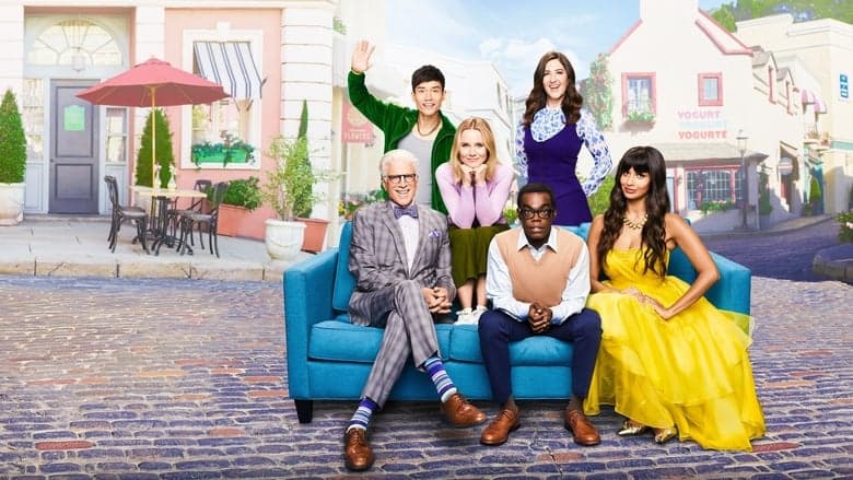Backdrop from The Good Place