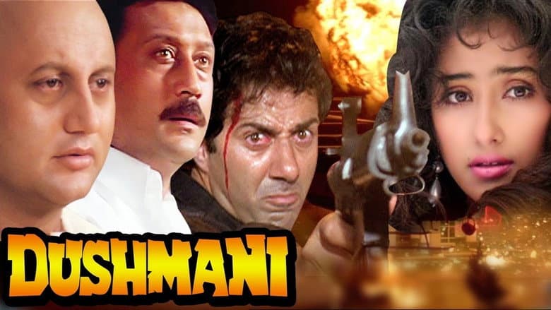Backdrop from Dushmani: A Violent Love Story