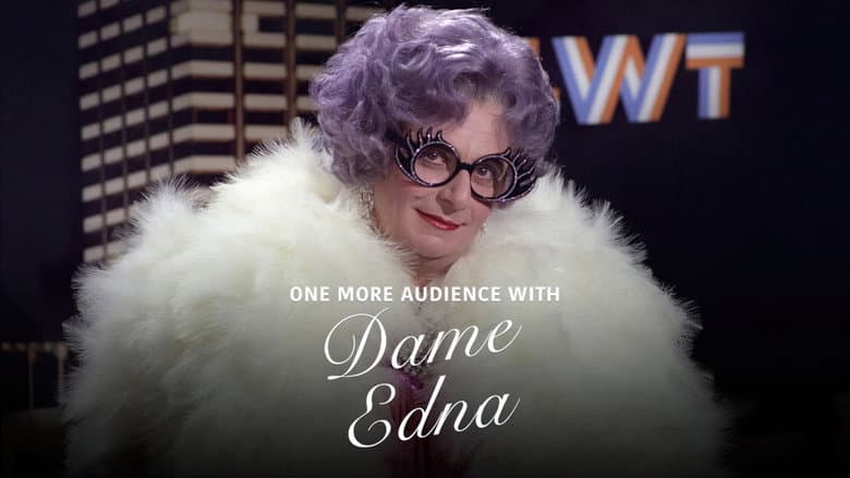 Backdrop from One More Audience with Dame Edna Everage