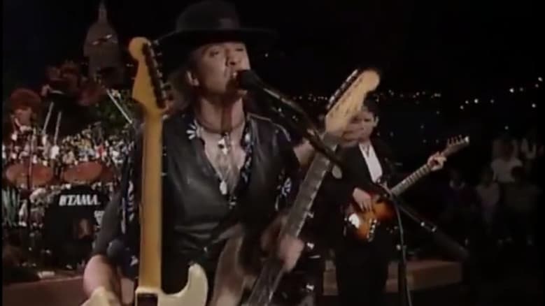 Backdrop from Stevie Ray Vaughan and Double Trouble – One Night In Texas