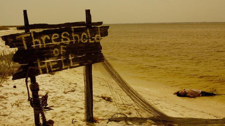 Backdrop from The Beach Party at the Threshold of Hell