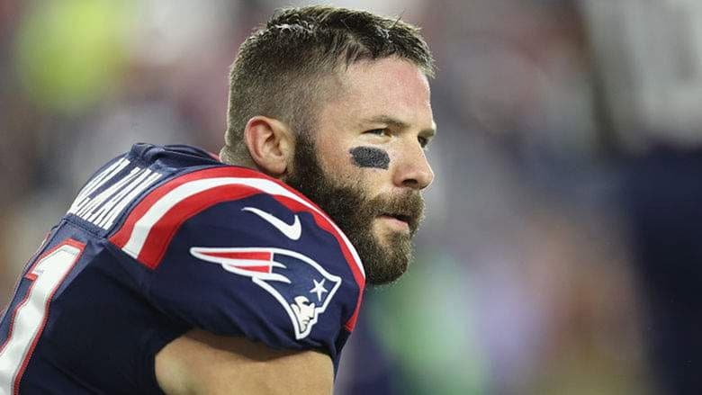 Backdrop from 100%: Julian Edelman