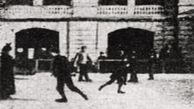 Backdrop from Skating-rink in the Royal Baths