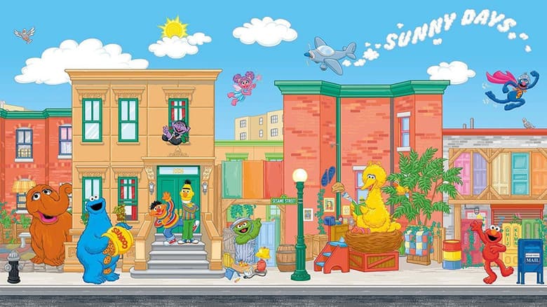 Backdrop from Sesame Street: 20 Years & Still Counting! 1969-1989