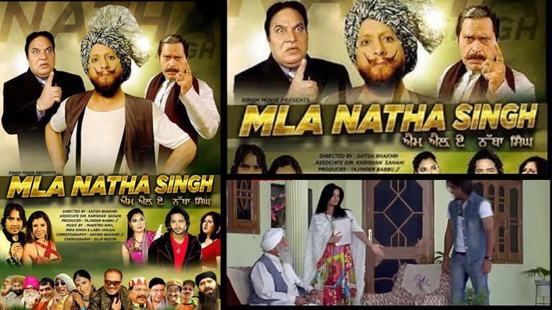 Backdrop from M.L.A. Natha Singh