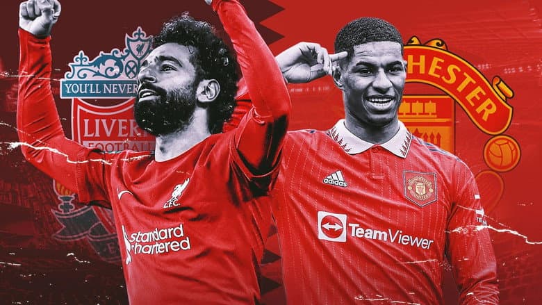 Backdrop from Manchester vs Liverpool