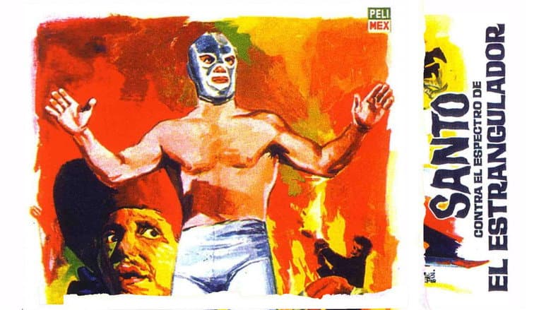 Backdrop from Santo vs. the Ghost of the Strangler