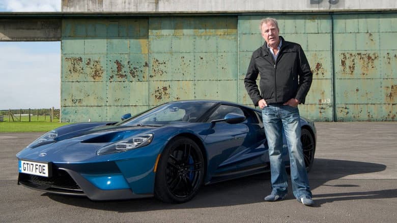 Backdrop from Jeremy Clarkson at Full Throttle