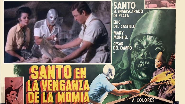 Кадр із фільму «Santo in the Vengeance of the Mummy»