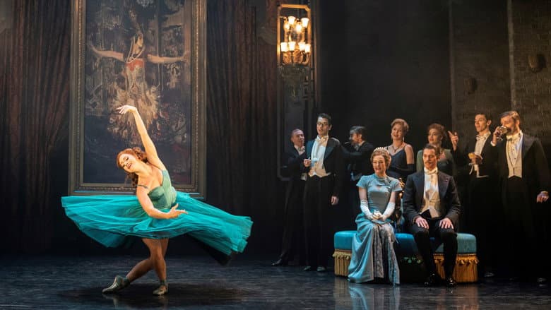 Backdrop from Matthew Bourne's The Red Shoes