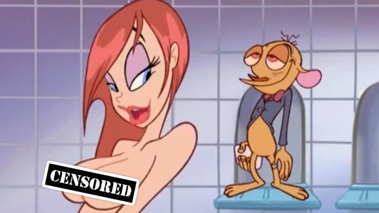 Backdrop from Ren & Stimpy Adult Party Cartoon