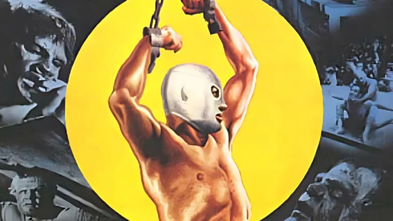 Backdrop from Santo vs. Frankenstein's Daughter
